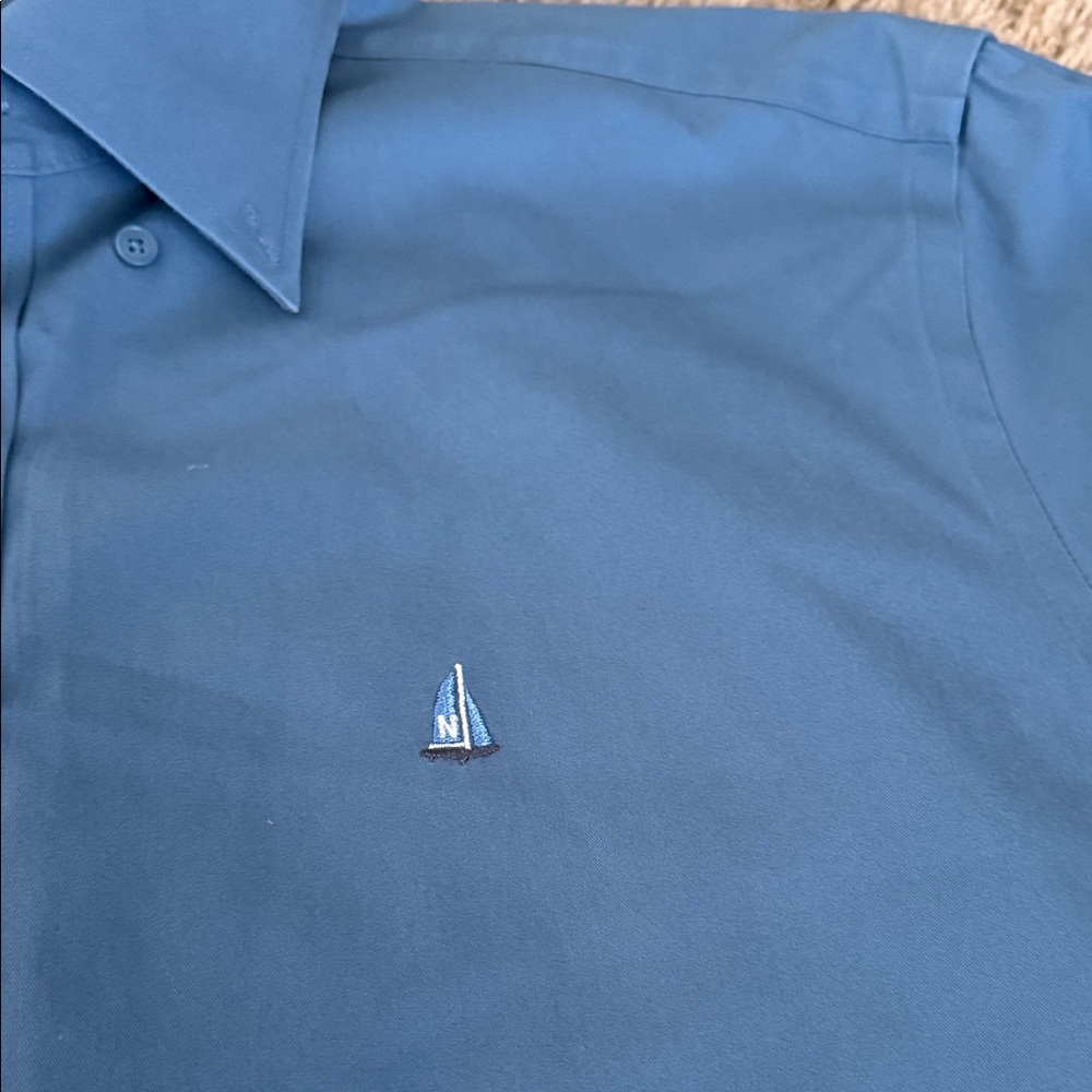 Nordstrom Men's Sky Blue Dress Shirt - Picture 4 of 5